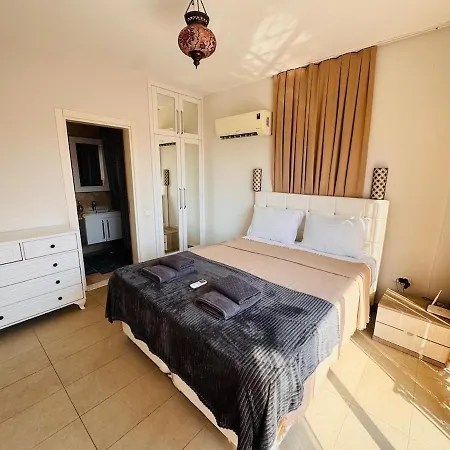 Aden Aparts - Kalkan 1 Bedroom Flat With Pool & Sea View *